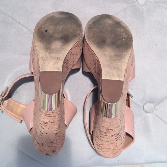 🌷Colin Stuart Patent Wedges 🌷 Worn 1x!! 🌷 - Picture 6 of 8